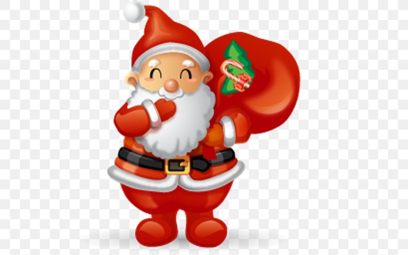 Santa Claus Christmas Tree, PNG, 512x512px, Santa Claus, Christmas, Christmas Decoration, Christmas Ornament, Christmas Tree Download Free