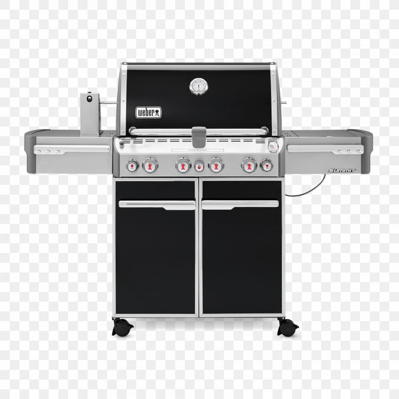 Barbecue Weber Summit E-470 Weber-Stephen Products Grilling Propane, PNG, 1800x1800px, Barbecue, Electronic Instrument, Electronics, Gas, Gas Burner Download Free