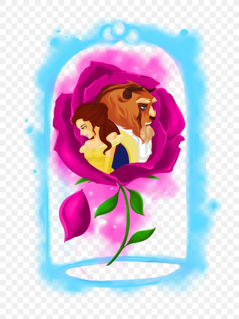 Beast Rose Art YouTube Pink, PNG, 730x1095px, Beast, Art, Beauty And The Beast, Enchanted, Fictional Character Download Free