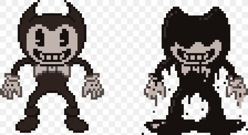 Bendy And The Ink Machine Pixel Art Png 1120x610px Bendy And The Ink