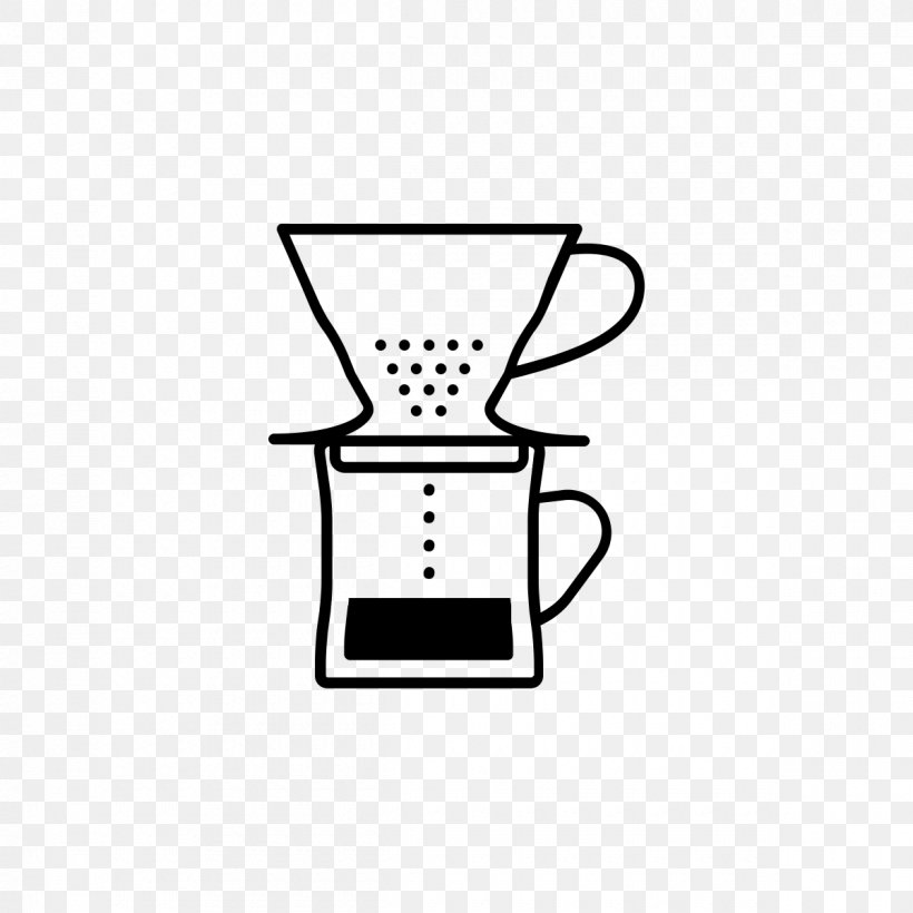 Chemex Coffeemaker Cafe Espresso AeroPress, PNG, 1200x1200px, Coffee, Aeropress, Area, Beer Brewing Grains Malts, Black And White Download Free