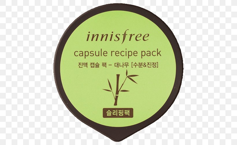 Bamboo Facial Recipe Innisfree Capsule, PNG, 500x500px, Bamboo, Brand, Capsule, Extract, Face Download Free