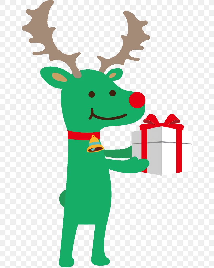 Reindeer Christmas Reindeer Christmas, PNG, 652x1026px, Reindeer, Cartoon, Christmas, Christmas Reindeer, Deer Download Free