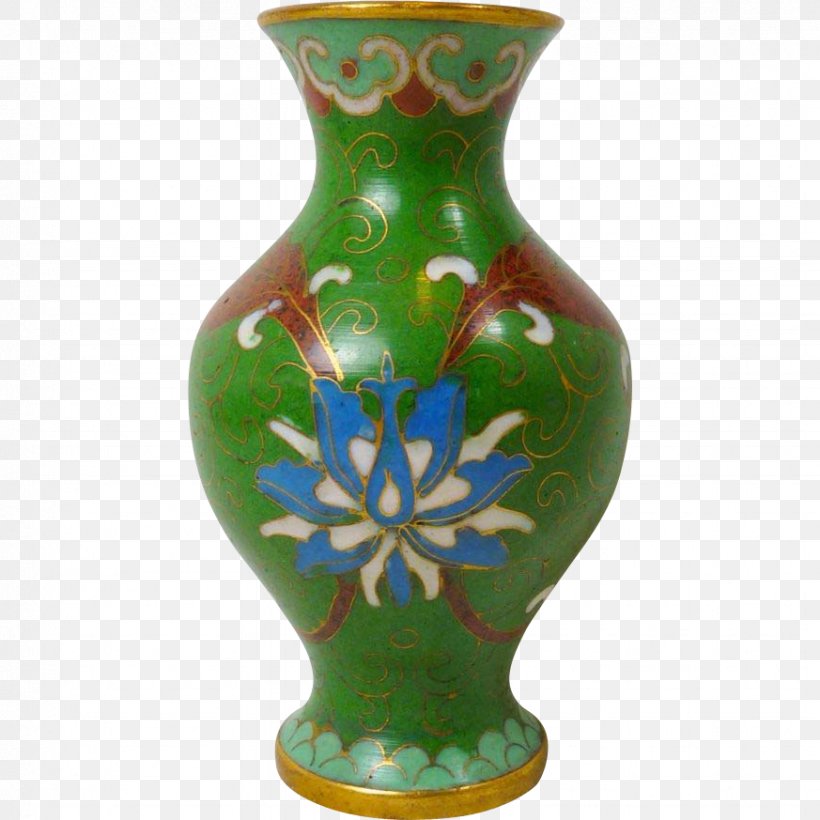 Cloisonné Vase Blue Ceramic Green, PNG, 873x873px, Cloisonne, Artifact, Blue, Box, Brass Download Free