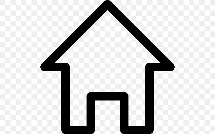 House Building Icon Design, PNG, 512x512px, House, Architectural Engineering, Area, Black And White, Building Download Free