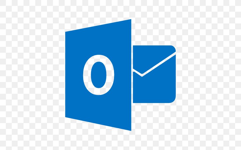 Outlook.com Microsoft Outlook Email Symbol, PNG, 512x512px, Outlookcom, Blue, Brand, Computer Software, Electric Blue Download Free