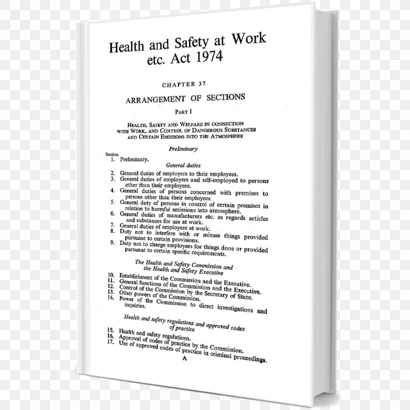 Health And Safety At Work Etc. Act 1974 Document Occupational Safety And Health Statute Regulation, PNG, 926x926px, Document, Act Of Parliament, Area, Health, Health And Safety Executive Download Free