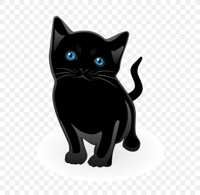 Kitten American Shorthair Black Cat Clip Art, PNG, 566x800px, Kitten, American Shorthair, Bicolor Cat, Black, Black And White Download Free