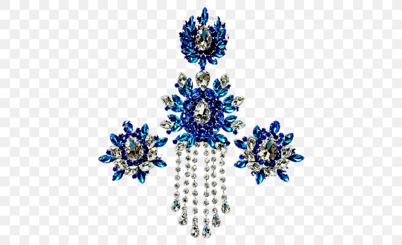Earring Jewellery Brooch Gemstone Necklace, PNG, 500x500px, Earring, Blue, Body Jewelry, Bracelet, Brooch Download Free