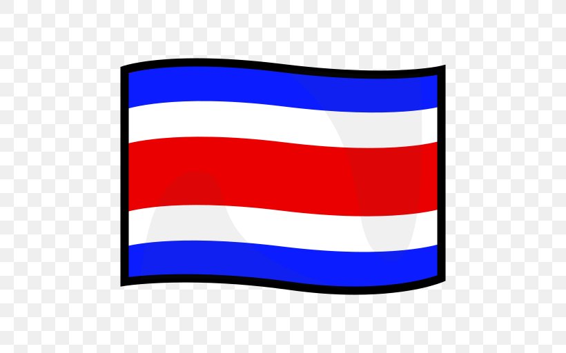 Emoji Sticker Flag Of Costa Rica Text Messaging SMS, PNG, 512x512px, Emoji, Area, Costa Rica, Email, Emoticon Download Free