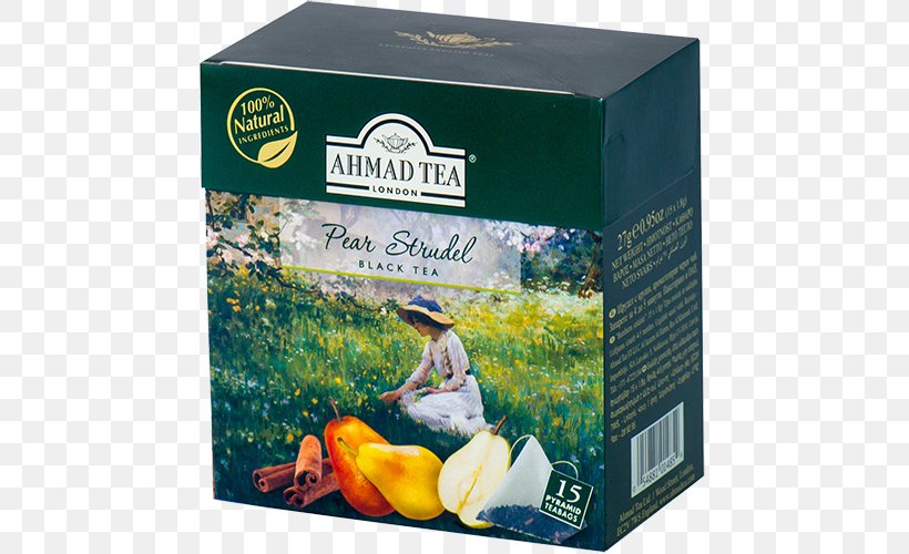 English Breakfast Tea Strudel Iced Tea Ahmad Tea, PNG, 500x500px, Tea, Ahmad Tea, Black Tea, Cinnamon, Dessert Download Free