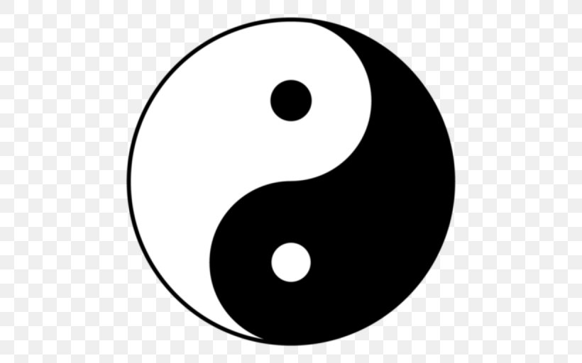 Yin And Yang Traditional Chinese Medicine Symbol Taijitu Taoism, PNG, 512x512px, Yin And Yang, Archetype, Area, Black And White, Concept Download Free