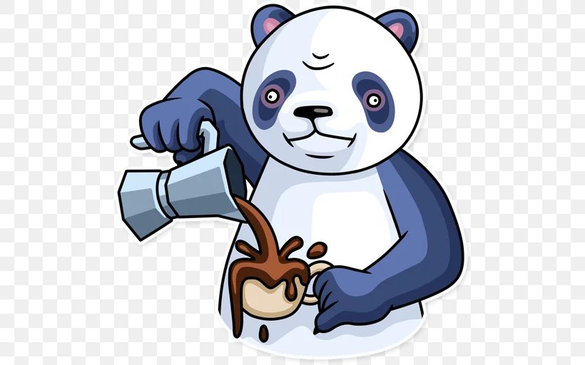 Bear Giant Panda Clip Art Sticker Mammal, PNG, 512x512px, Bear, Apathy, Carnivoran, Cartoon, Cat Like Mammal Download Free