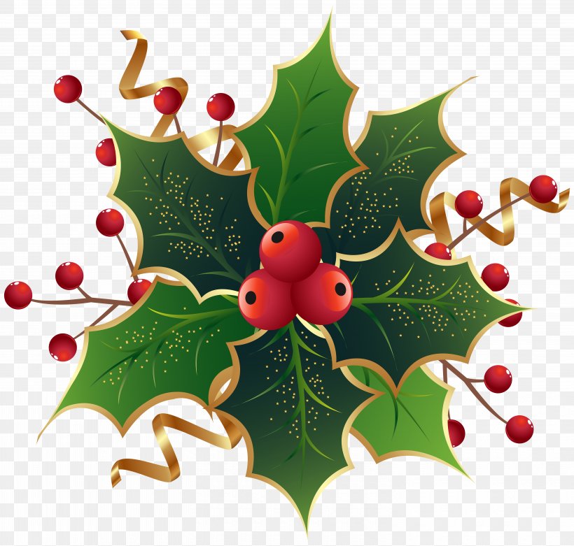 Common Holly Christmas Decoration Clip Art, PNG, 6000x5719px, Common Holly, Aquifoliaceae, Aquifoliales, Bombka, Branch Download Free