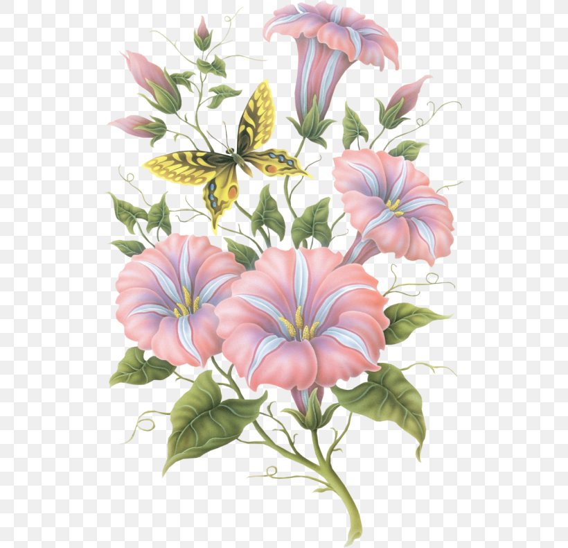 Watercolour Flowers Floral Design Paper Drawing, PNG, 519x790px, Flower, Annual Plant, Art, Cut Flowers, Decoupage Download Free