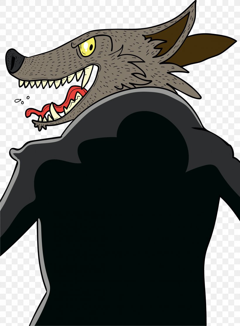 Gray Wolf Big Bad Wolf African Wild Dog Clip Art, PNG, 2332x3158px, Gray Wolf, African Wild Dog, Animal, Big Bad Wolf, Cartoon Download Free
