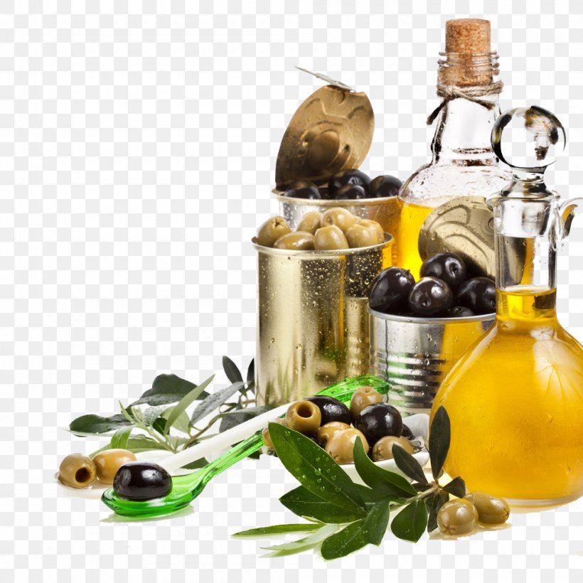 Olive Oil Olive Leaf, PNG, 1000x1000px, Olive, Bottle, Cooking Oil, Food, Fruit Download Free