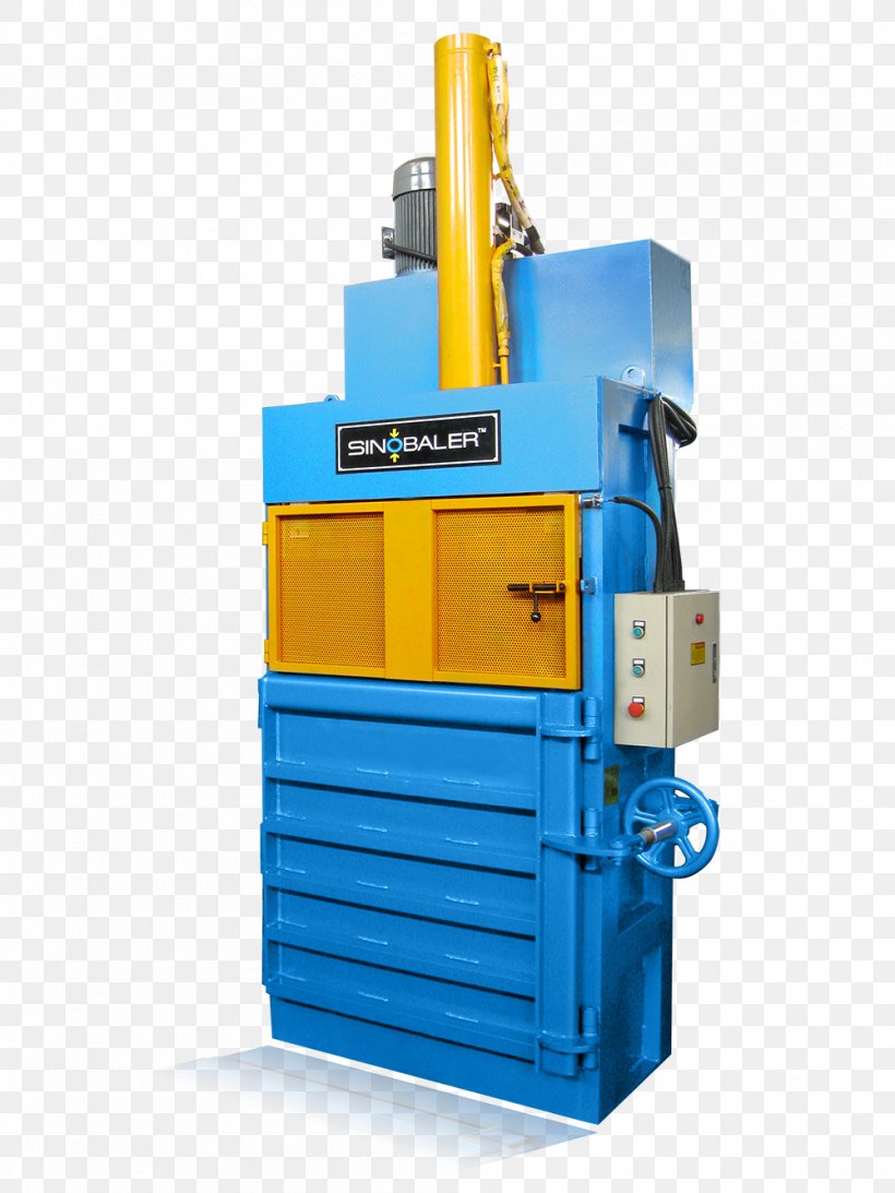 Plastic Baler Machine Press Compactor, PNG, 1000x1333px, Plastic, Baler, Cardboard, Compactor, Cylinder Download Free