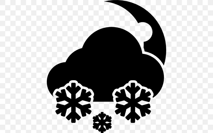 Snow Weather Storm Cloud, PNG, 512x512px, Snow, Black, Black And White, Climate, Cloud Download Free