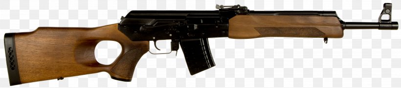 Trigger Gun Barrel Firearm Vepr Weapon, PNG, 3997x885px, Watercolor, Cartoon, Flower, Frame, Heart Download Free