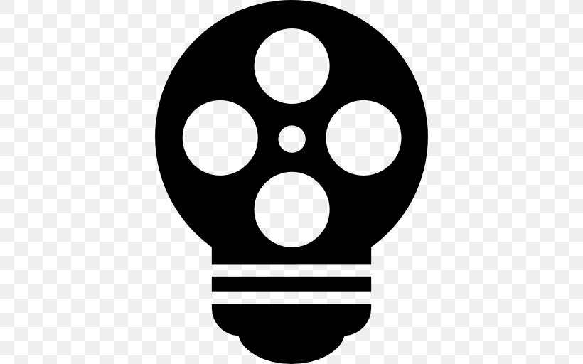 Incandescent Light Bulb Film, PNG, 512x512px, Incandescent Light Bulb, Art Film, Black And White, Cinema, Film Download Free