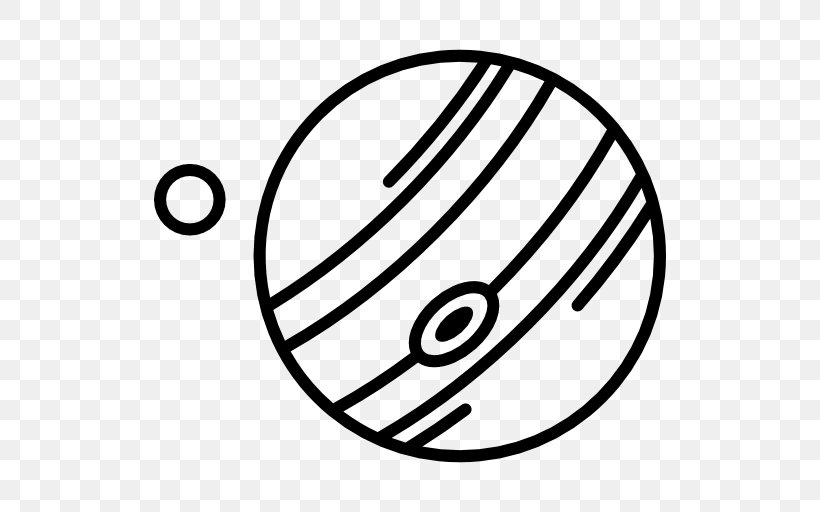 Jupiter, PNG, 512x512px, Jupiter, Area, Black And White, Line Art, Postscript Download Free