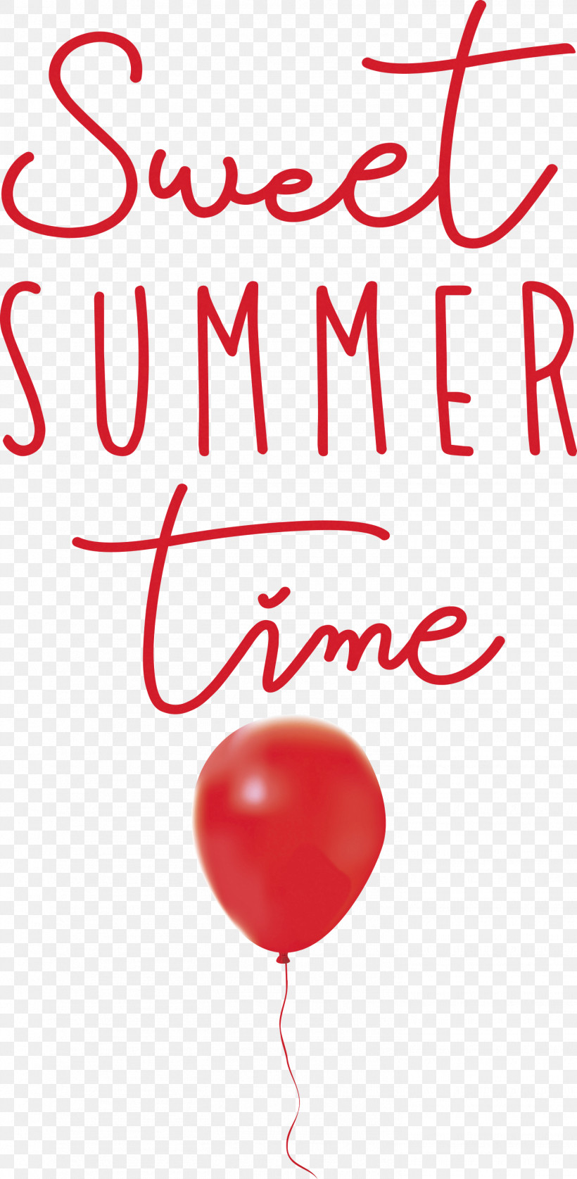 Sweet Summer Time Summer, PNG, 1468x3000px, Summer, Balloon, Geometry, Heart, Line Download Free