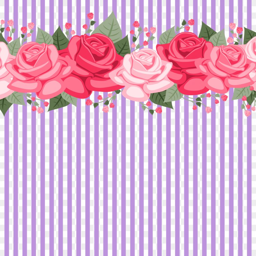 Vector Stripe, PNG, 3333x3333px, Pink, Bridal Shower, Color, Cut Flowers, Floral Design Download Free