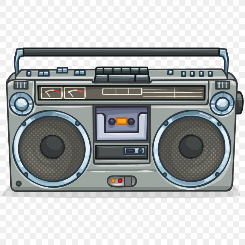 1980s Boombox Compact Cassette Panasonic Photography, PNG, 1024x1024px, Watercolor, Cartoon, Flower, Frame, Heart Download Free