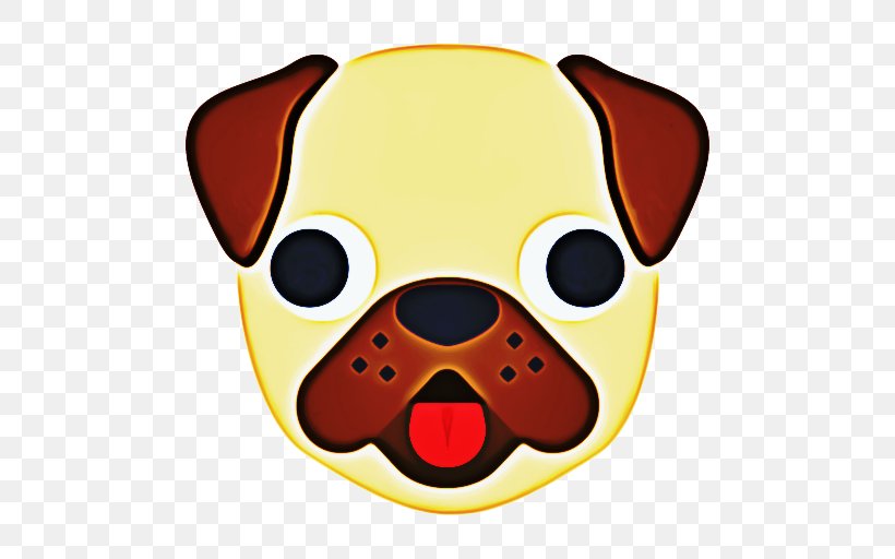Emoji Face, PNG, 512x512px, Dog, Animal, Cartoon, Emoji, Emoticon Download Free