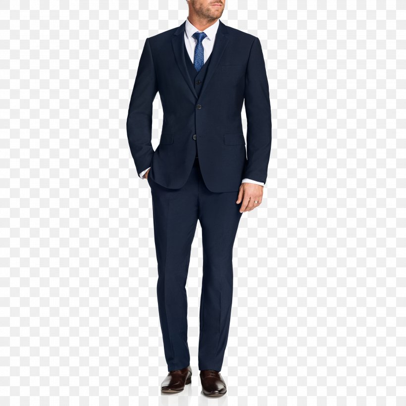 Suit Navy Blue Blazer Tuxedo, PNG, 3000x3000px, Suit, Blazer, Blue, Business, Button Download Free