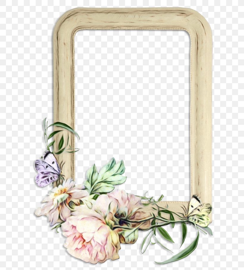 Flower Background Frame, PNG, 650x909px, Picture Frames, Chamomile, Decoupage, Drawing, Floral Design Download Free