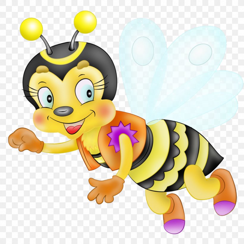 Bee Insect Drawing, PNG, 1024x1024px, Bee, Art, Carnivoran, Cartoon, Dots Per Inch Download Free