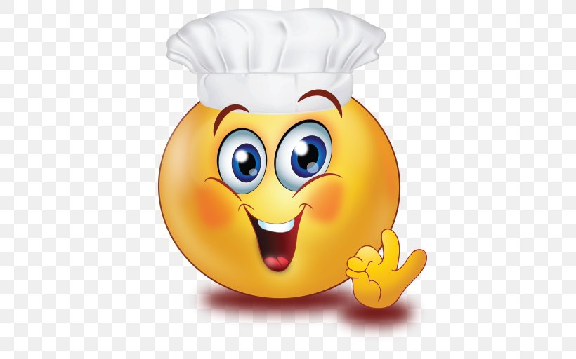 Smiley Emoticon Emoji Sticker, PNG, 512x512px, Smiley, Cooking, Eating, Emoji, Emoticon Download Free