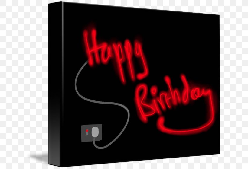 Birthday Cake Royalty-free Neon Sign, PNG, 650x560px, Birthday Cake, Birthday, Brand, Candle, Happy Birthday To You Download Free