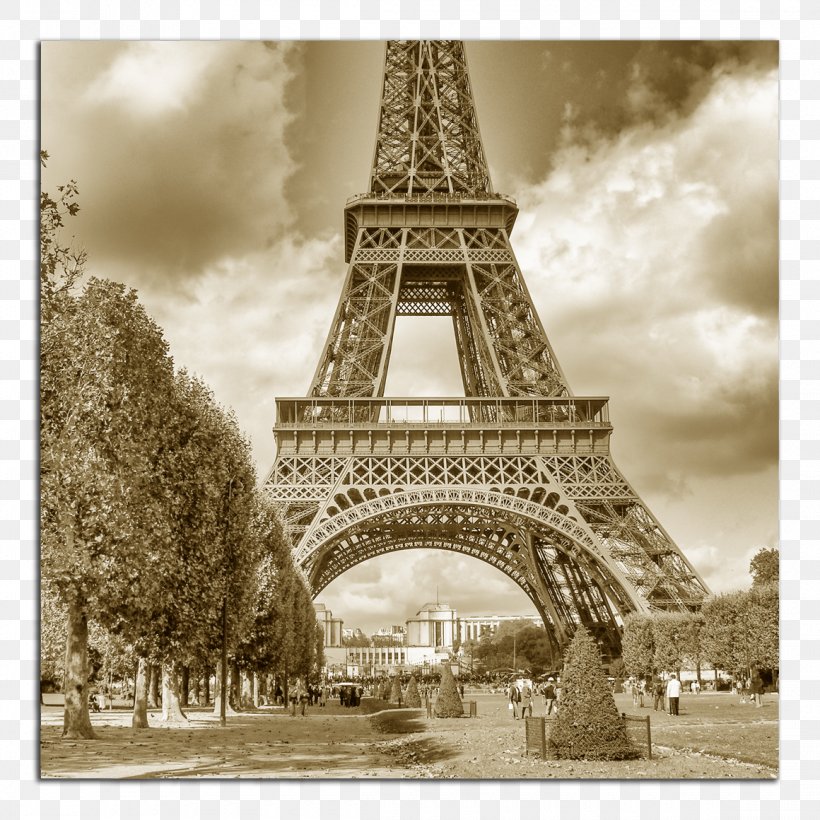 Eiffel Tower Champ De Mars Desktop Wallpaper Landmark, PNG, 1160x1160px, Eiffel Tower, Arch, Black And White, Building, Champ De Mars Download Free