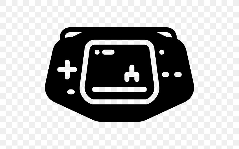 Game Boy Advance Handheld Game Console Video Game Consoles, PNG, 512x512px, Game Boy, Automotive Exterior, Black, Black And White, Brand Download Free