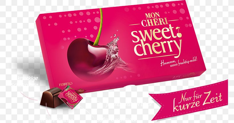Chocolate Bar Mon Chéri Cherry Ferrero SpA Product, PNG, 778x430px, Chocolate Bar, Brand, Cherry, Chocolate, Confectionery Download Free