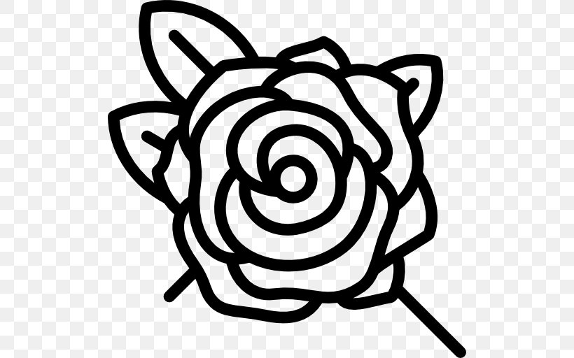 Рулонный газон Clip Art, PNG, 512x512px, Rose, Artwork, Black And White, Branch, Flower Download Free