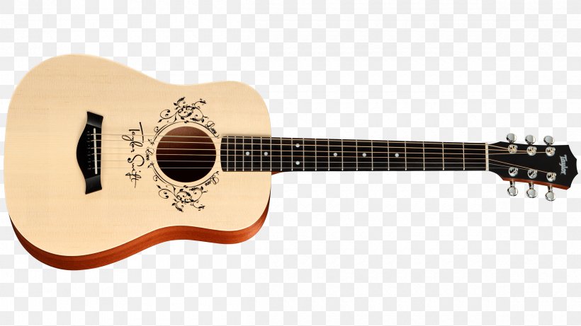 Taylor Guitars Acoustic-electric Guitar Steel-string Acoustic Guitar, PNG, 2400x1352px, Watercolor, Cartoon, Flower, Frame, Heart Download Free