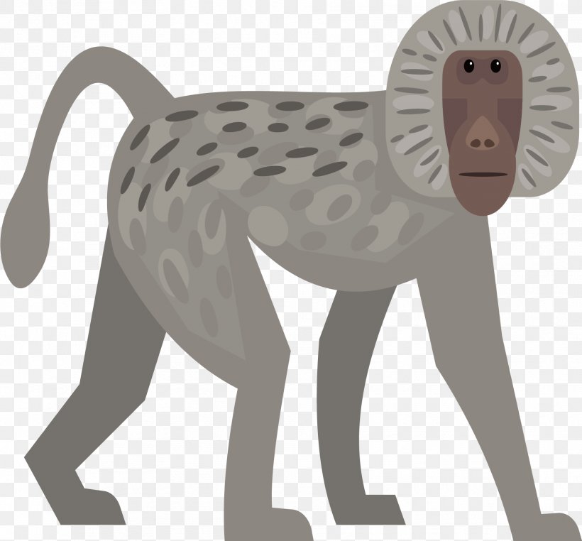 Euclidean Vector Monkey, PNG, 1814x1687px, Monkey, Big Cats, Carnivoran, Cat Like Mammal, Dog Like Mammal Download Free