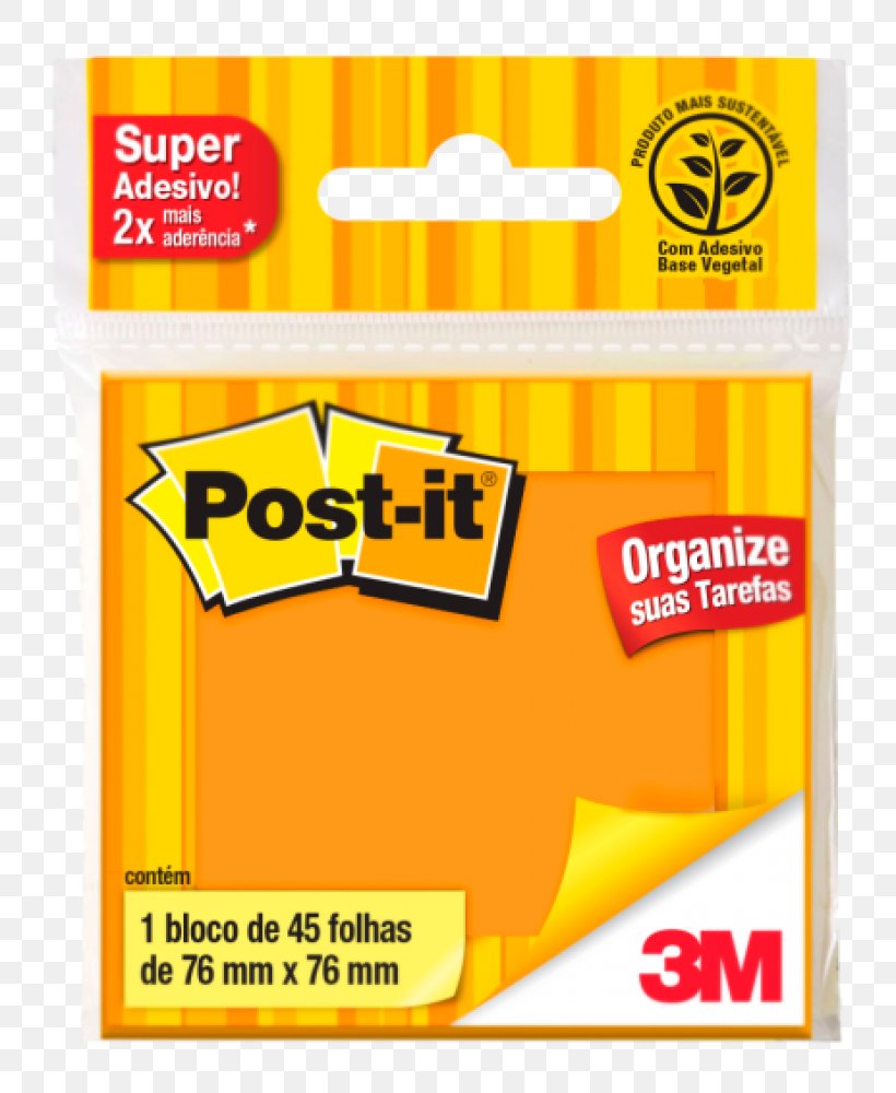 Post-it Note Adhesive Stationery Stickies 3M, PNG, 760x1000px, Postit Note, Adhesive, Area, Brand, Color Download Free