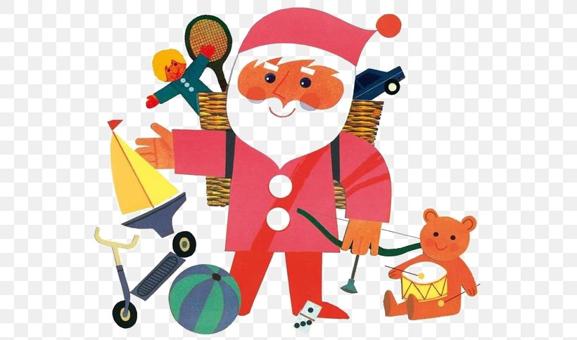 Santa Claus Romeo Explores The Farm Gift Illustrator Illustration, PNG, 564x484px, Santa Claus, Alain Grxe9e, Area, Art, Artwork Download Free