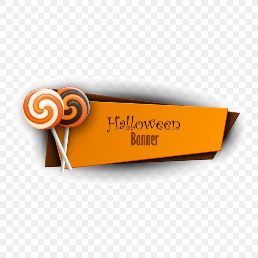 Lollipop Halloween Candy, PNG, 1000x1000px, Lollipop, Banner, Brand, Candy, Halloween Download Free