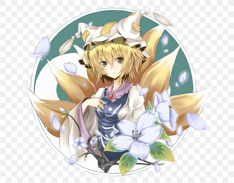 Touhou Project Nine-tailed Fox Cosplay Character Kitsune, PNG, 700x641px, Watercolor, Cartoon, Flower, Frame, Heart Download Free