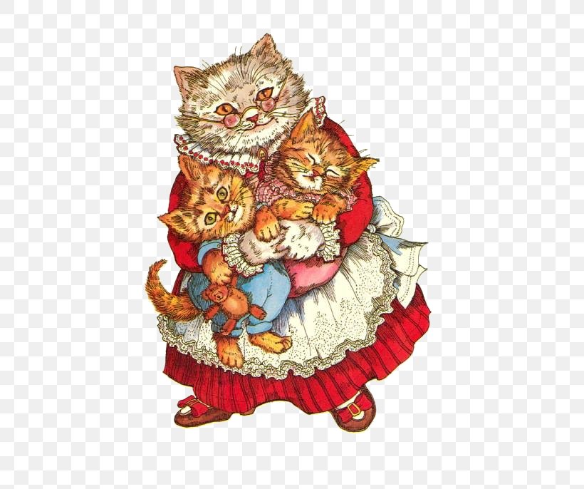 Victorian Cats All Occasion Postcards Victorian Era Jigsaw Puzzles Lackadaisy, PNG, 500x686px, Cat, Carnivoran, Cat Like Mammal, Christmas, Christmas Decoration Download Free