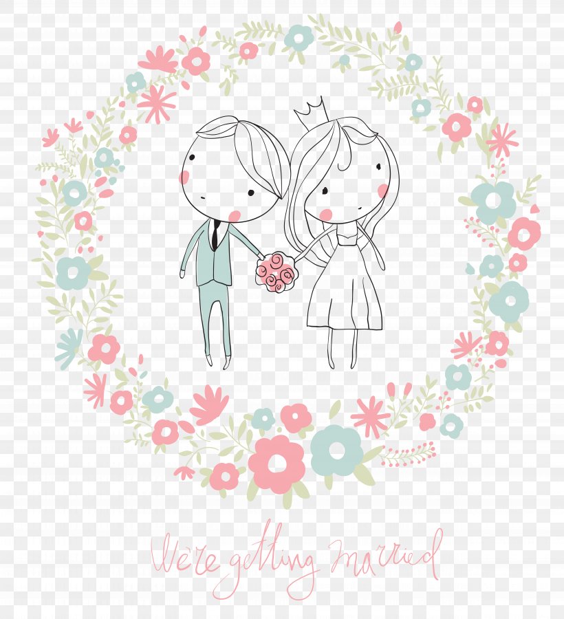 Wedding Invitation Drawing Illustration, PNG, 9748x10705px, Watercolor, Cartoon, Flower, Frame, Heart Download Free