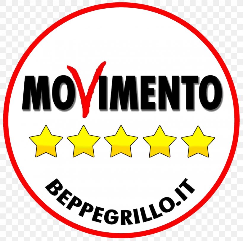 Five Star Movement Italian General Election, 2018 Clip Art Logo Vector Graphics, PNG, 1600x1588px, Five Star Movement, Area, Beppe Grillo, Brand, Italian General Election 2018 Download Free