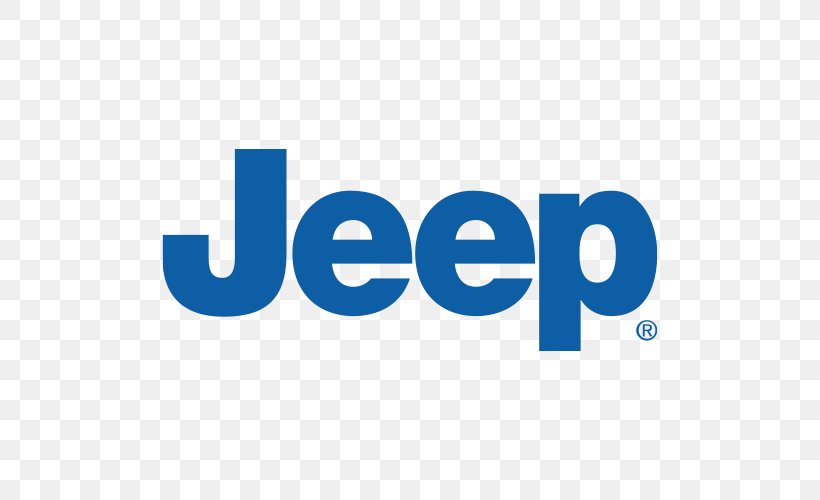 Logo Jeep Car Decal Brand, PNG, 500x500px, Logo, Area, Blue, Brand, Car Download Free