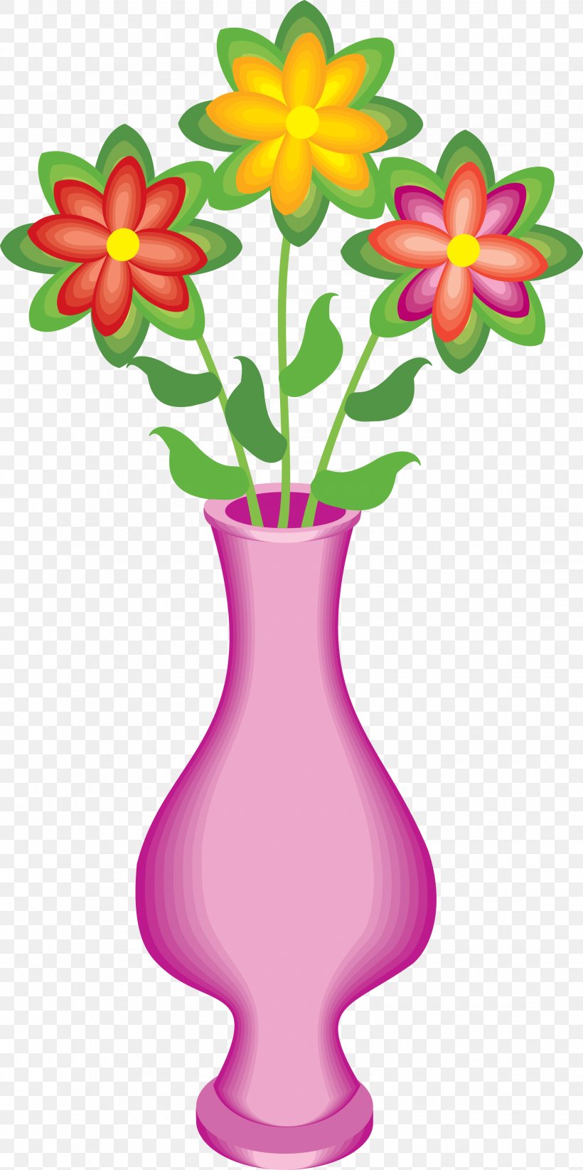 Vase Drawing Clip Art, PNG, 2469x4953px, Vase, Cut Flowers ...